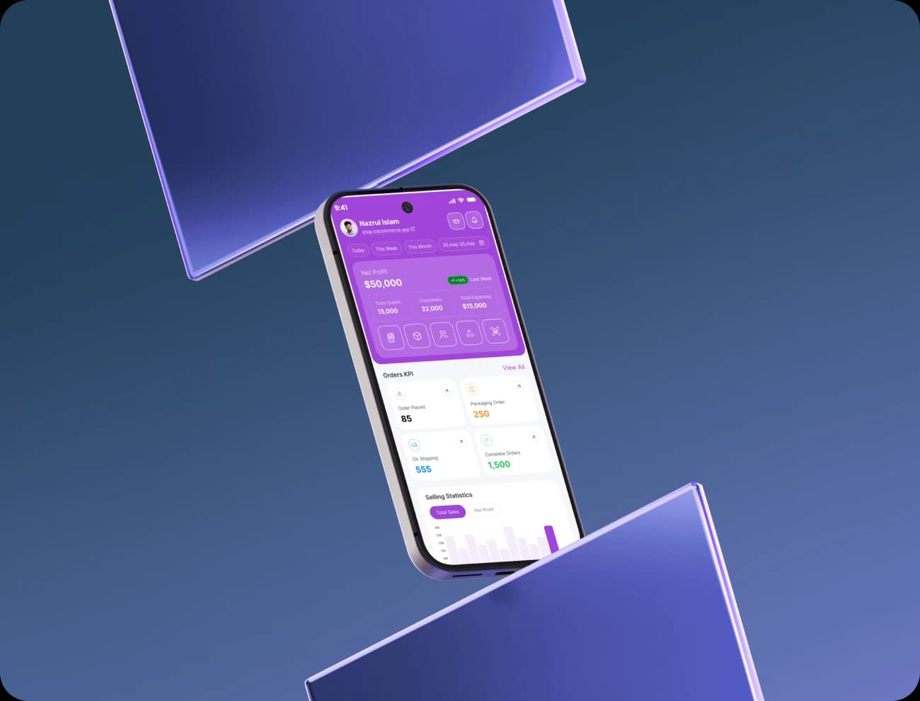 BD Commerce Mobile App, Complete E-commerce Management